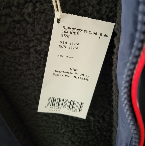 Mango Kid's Faux Fur Lining Hooded Jacket - Picture 3 of 9